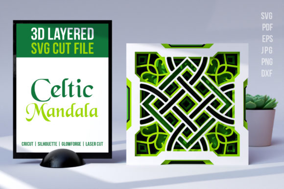 Celtic Mandala 3D Layered: A Guide to Crafting Depth