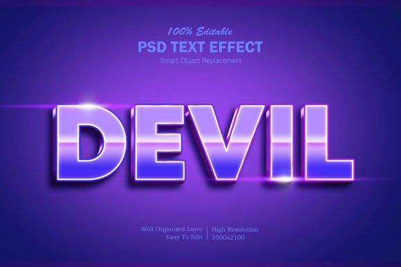 Devil 3D Psd Text Effect: A Practical Evaluation for Designers