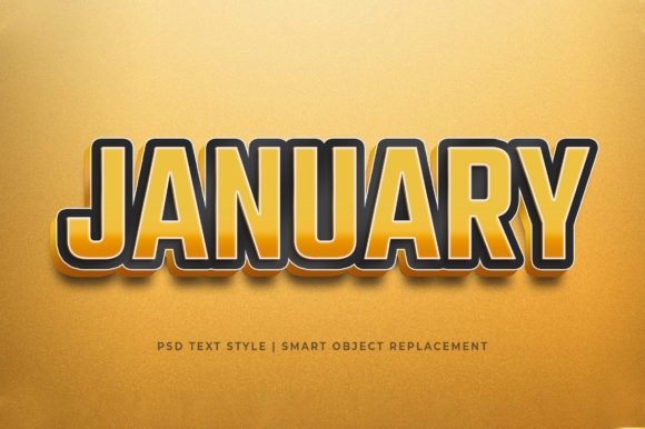 Evaluating the January 3d Text Effect Mockup for Professional Design Projects