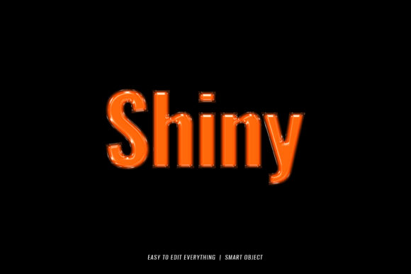 Shiny 3d Light Glitter Color Text Effect