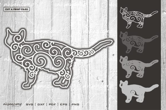 Unlocking Creative Potential with Cat 13 Vector SVG 3D Layered Digital Assets