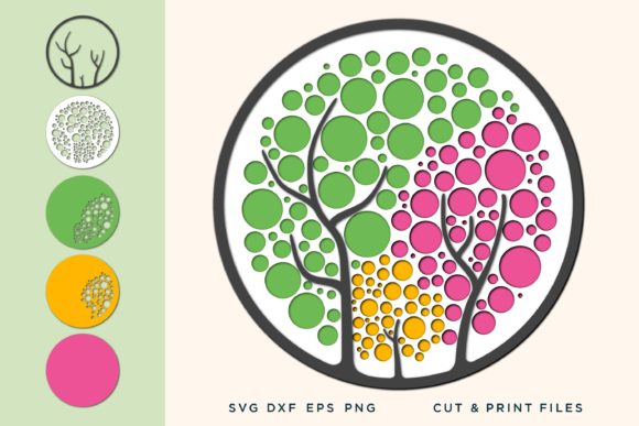 Wall Art 3D, Tree, Layered Tree: Transforming Spaces with Digital Precision